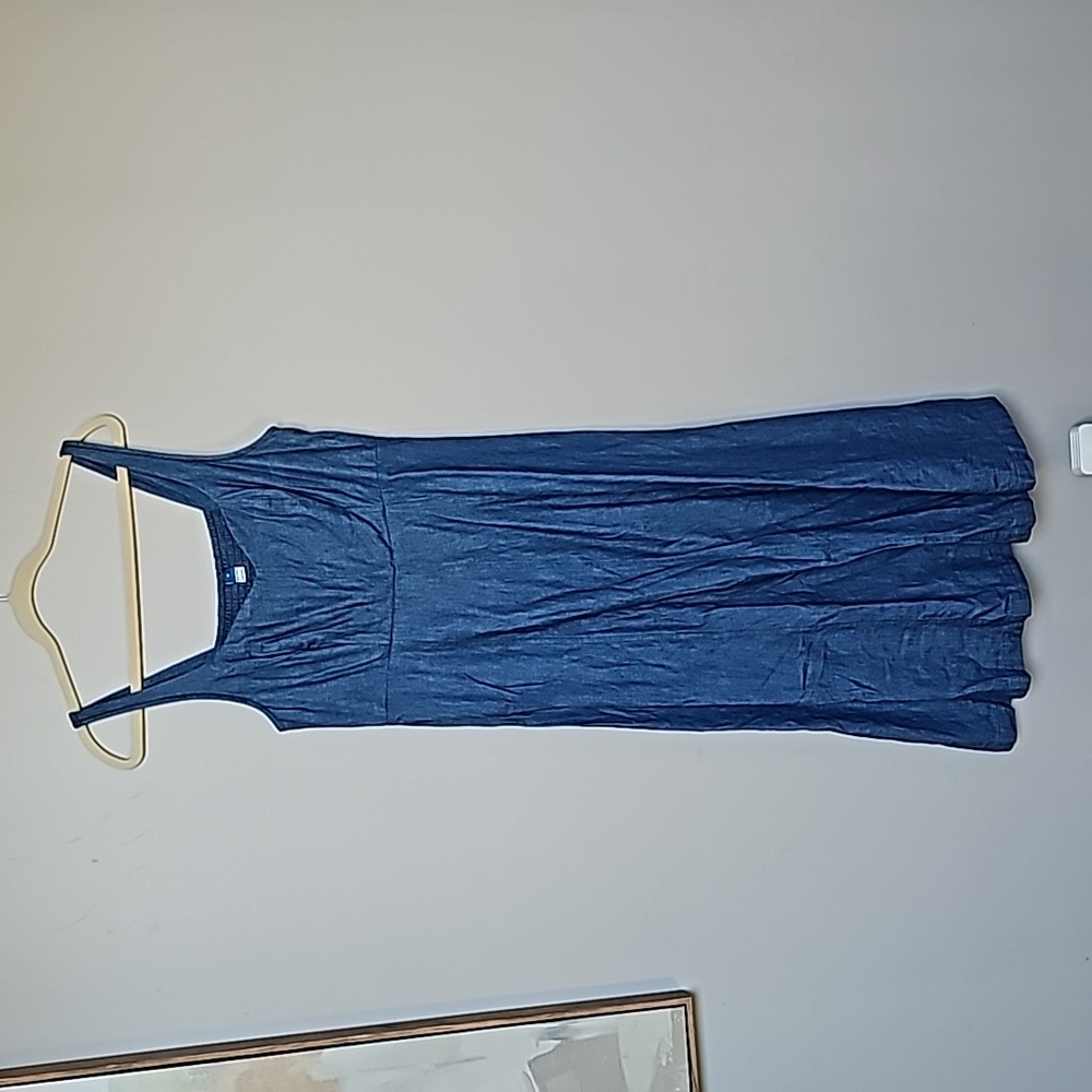 Old Navy Denim fit and flare dress